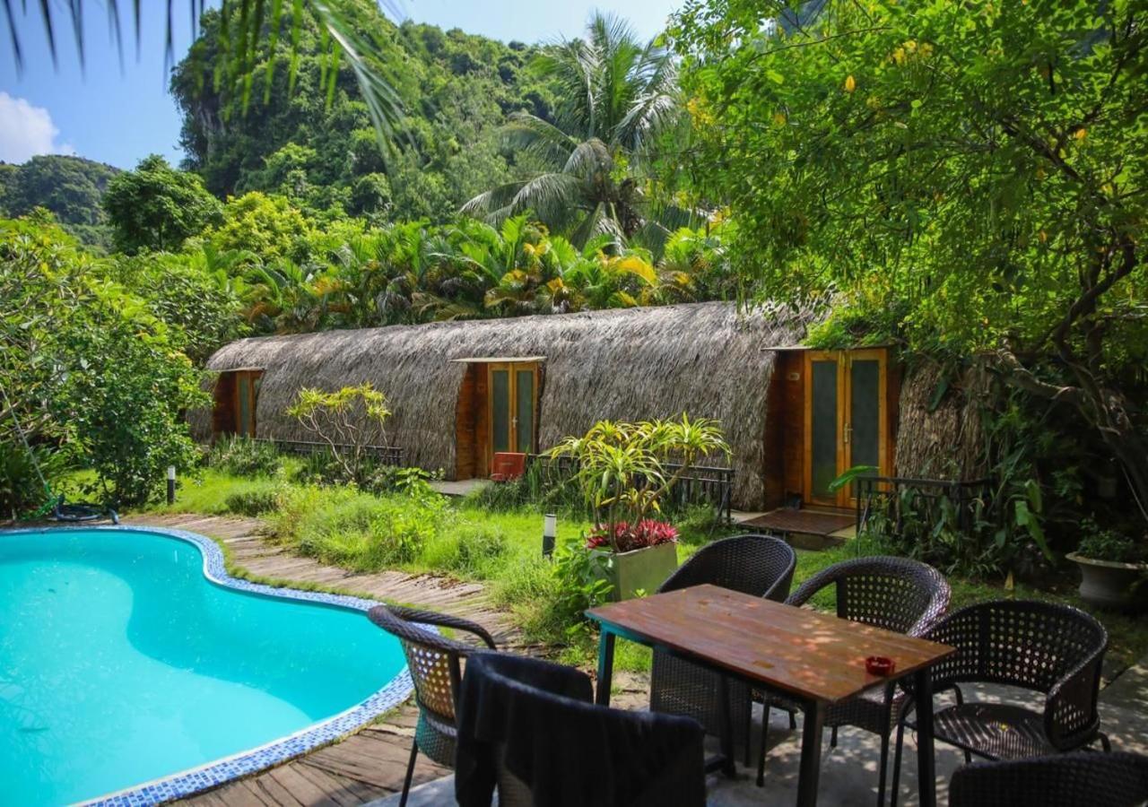 Catba Backpackers Hostel & Pool Bar Chan Chau Kültér fotó